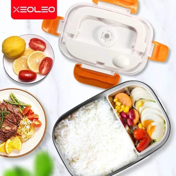 XEOLEO Portable electric lunch box 12v Mini bento is convenient to carry Thermal lunch box Packed lunch - Image 4