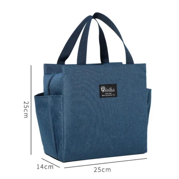 Multifunction Large Capacity Cooler Bag Waterproof Oxford Portable Zipper Thermal Lunch Bags For Women Lunch Box Picnic Food Bag - Image 5