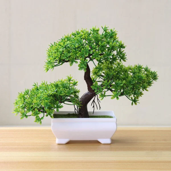 Artificial Tree Bonsai Simulation Plants Pot Plants for Garden Table Home Room Bedroom Decoration Outdoor Fake Plant Ornaments