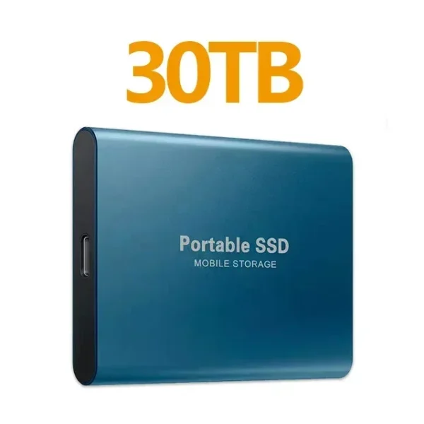 High Speed External Hard Drive Portable SSD 256TB USB3.1 Type-C Interface Hard Disk Solid State Drive Mass Storage for Laptop/PC - Image 7