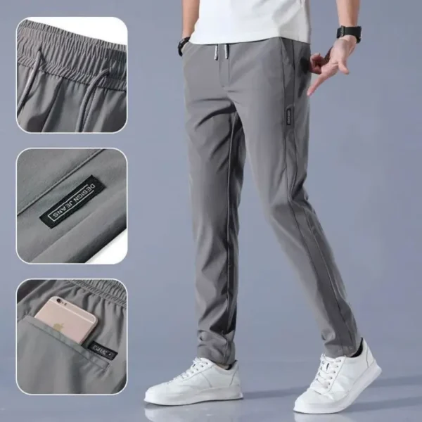 Pantalones elásticos de secado rápido para hombres Men‘s Fast Dry Stretch Pants - Image 3