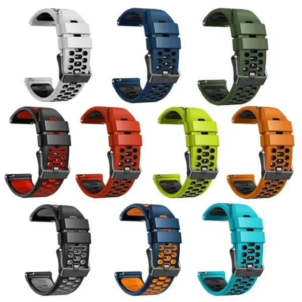 Smartwatch Band For TicWatch Pro 5 Replacement Watch Strap Silicone Bracelet Wristband Compatible For TicWatch Pro 5 Watchband - Image 4