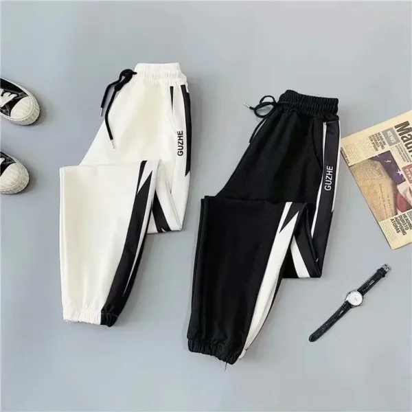 Women's Loose-fit Straight-leg High-waisted Sweatpants New Spring/autumn 2023 Casual Pants - Image 2