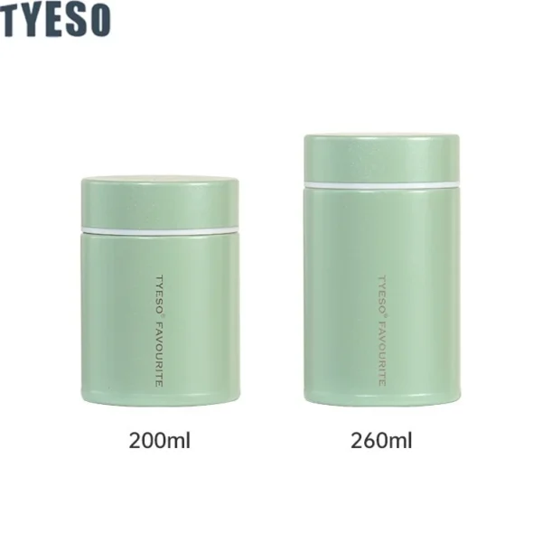 Tyeso 200/260ML Portable Insulation Cup White Fungus Stainless Steel Thermal Water Bottle Mini Pocket Insulated Lunch Box Gift - Image 10