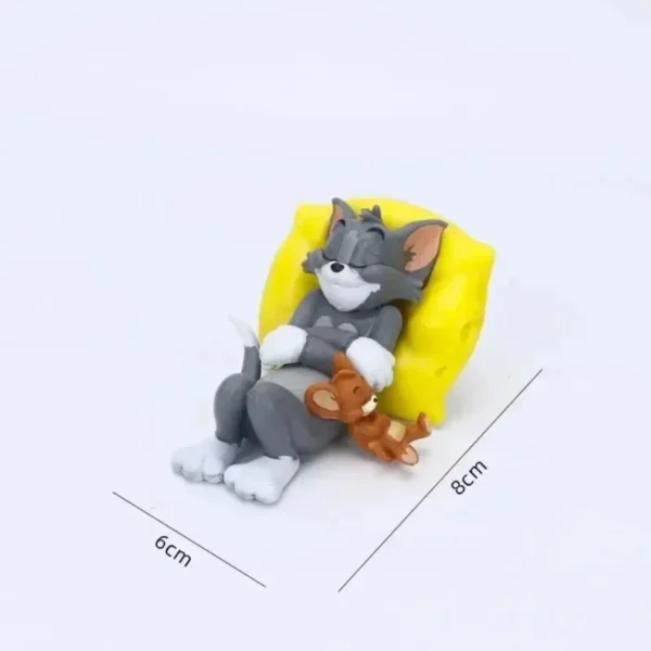 Home Decoration Cartoon, Tom, Cat, Jerry, Mouse Decoration, Cute, Toy Characters, Desktop Decoration, Car - Image 7