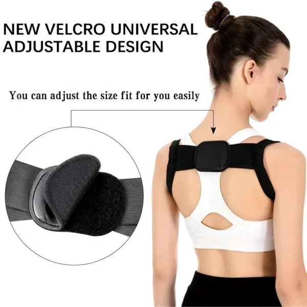 Adjustable Back Posture Corrector Stealth Camelback Support Posture Shoulder Belt Rectify Straighten Correction For Men Women - Image 2