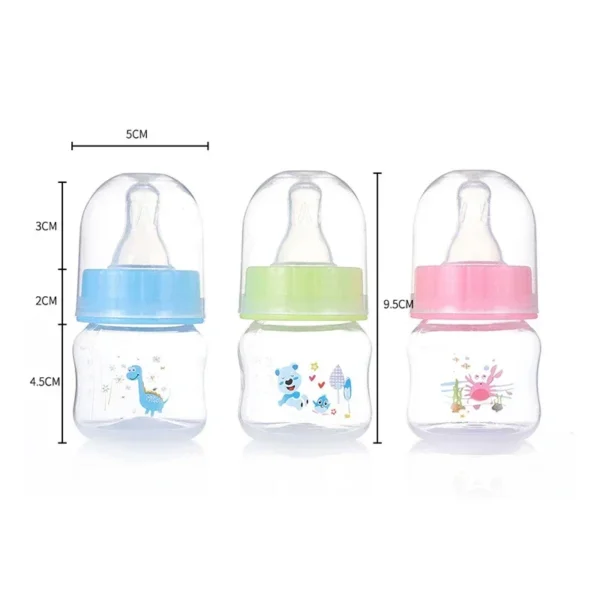 50ML Mini Baby Bottle Portable Feeding Bottles for Newborn Baby BPA Free Newborn Feeder Fruit Juice Milk Bottles Nursing Care - Image 6