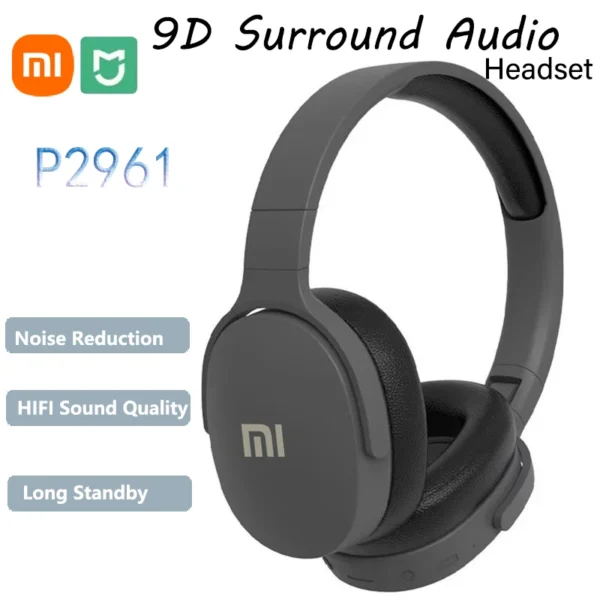 Xiaomi MIJIA Wireless Headphones P2961 Bluetooth 5.3 Earphone For IPhone Stereo HIFI Headset Game Earbuds With Mic