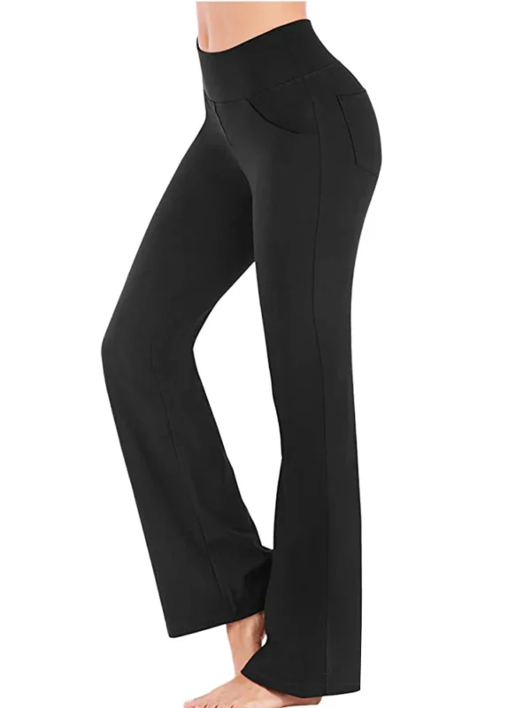 Ogilvy Mather Solid Elegant Female Lady Women's Legs Pants Palazzo Flared Wide Killer High Waist OL Ladies Career Long Trousers - Image 5