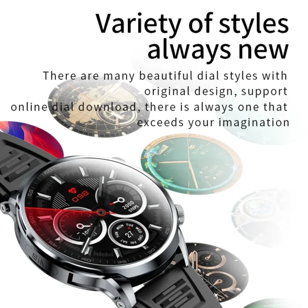 GS18 Android Smart Watch 1.95inch Big Screen 8GB RAM 128GB ROM 4G Network Smartwatch Men Google Play WIFI GPS Sim Card 2024 - Image 6