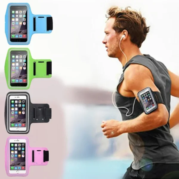 Mobile Phone Armband Outdoor Sports Smart 5.5inch phone Holder Gym Running Phone Bag Arm Band Cases for Samsung iPhone Holder