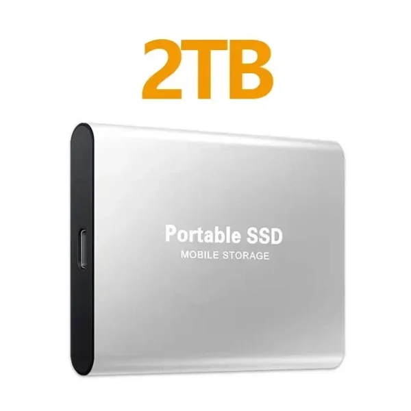 High Speed External Hard Drive Portable SSD 256TB USB3.1 Type-C Interface Hard Disk Solid State Drive Mass Storage for Laptop/PC - Image 11