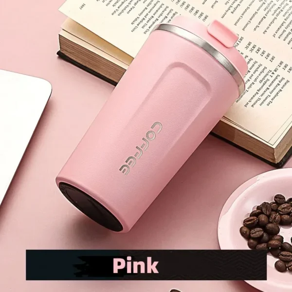 380/510ml Stainless Steel Coffee Cup Travel Thermal Mug Leak-Proof Thermos Bottle Tea Coffee Mug Office Business Style Thermos - Image 11