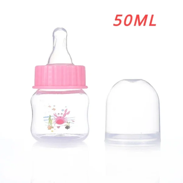 50ML Mini Baby Bottle Portable Feeding Bottles for Newborn Baby BPA Free Newborn Feeder Fruit Juice Milk Bottles Nursing Care - Image 7