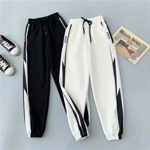 Women's Loose-fit Straight-leg High-waisted Sweatpants New Spring/autumn 2023 Casual Pants