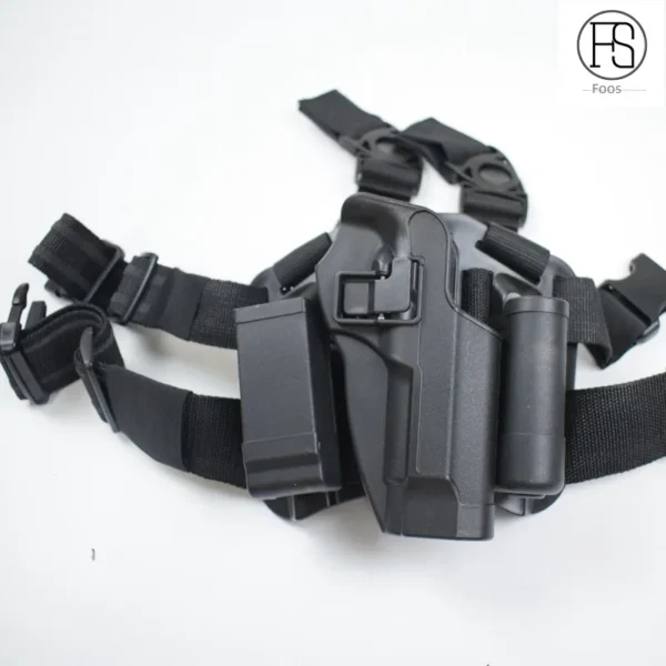 Tactical Quick Draw Handgun Holster M1911.m92.p226.usp.glock G17 Plastic Large Leg Cover Holster For Men Women - Image 2