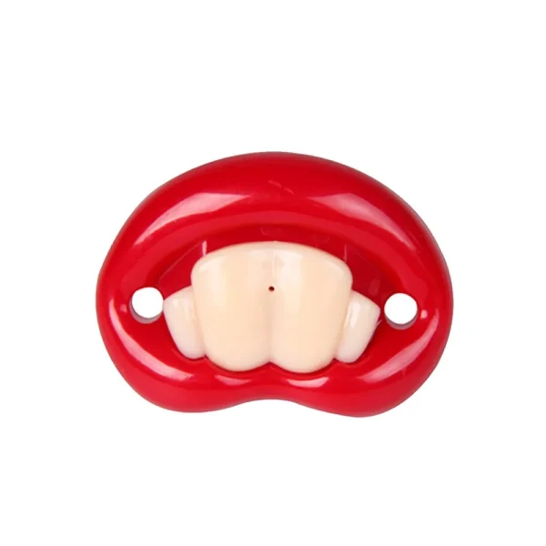 Baby Funny Beard Lip Tooth Shape Pacifier Clip Newborn Luxury Pacifiers Holder Infant Transparent Silicone Teether BPA Free - Image 19