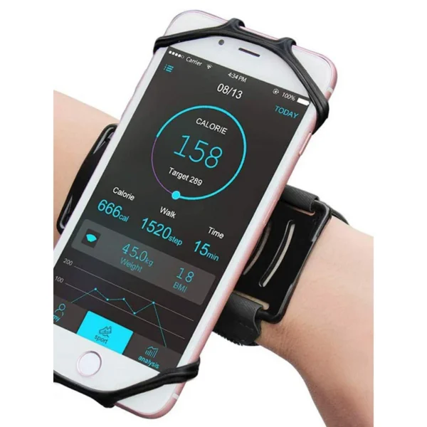 Universal Sports Armband Outdoor Phone Holder Wrist Case Gym Running Phone Bag Arm Band Case For IPhone - Image 2