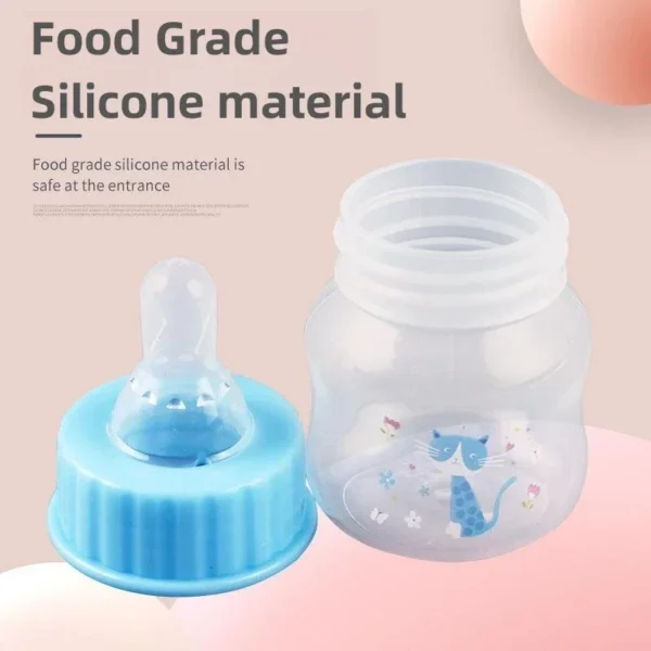 50ML Mini Baby Bottle Portable Feeding Bottles for Newborn Baby BPA Free Newborn Feeder Fruit Juice Milk Bottles Nursing Care - Image 2