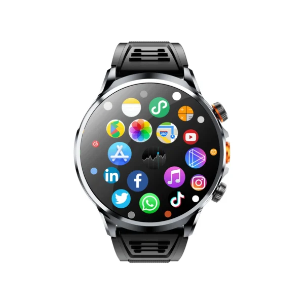 GS18 Android Smart Watch 1.95inch Big Screen 8GB RAM 128GB ROM 4G Network Smartwatch Men Google Play WIFI GPS Sim Card 2024 - Image 9