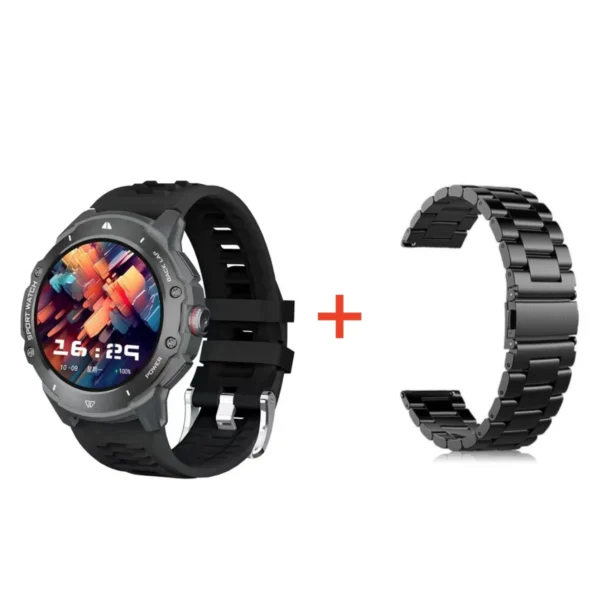 NEW 128GB Smart Watch 4G Network SIM Card 1.43''AMOLED 200W Camera with GPS Wifi Google Play Dynamic Dial Android Smartwatch Men - Image 8