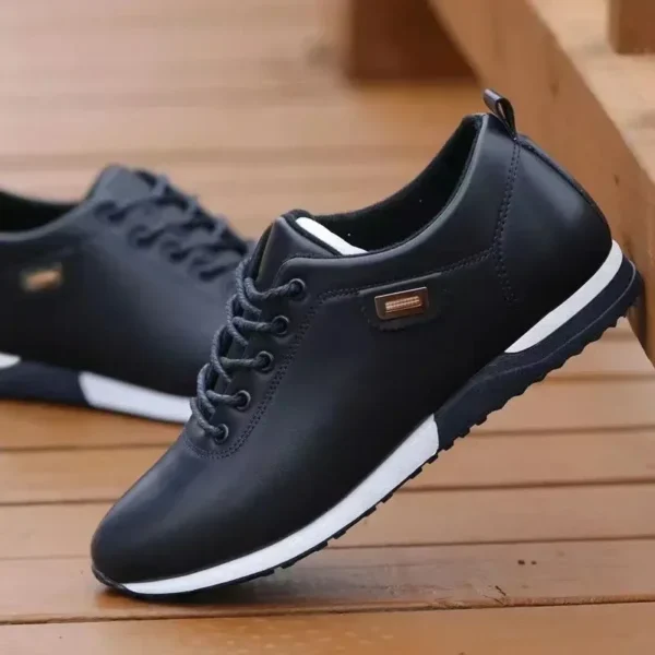 Brand Men's Casual Shoes PU Leather Business Men Shoes Warm Man Board Shoes for Men Outdoor Casual Sneakers Sapatos Masculinos - Image 5