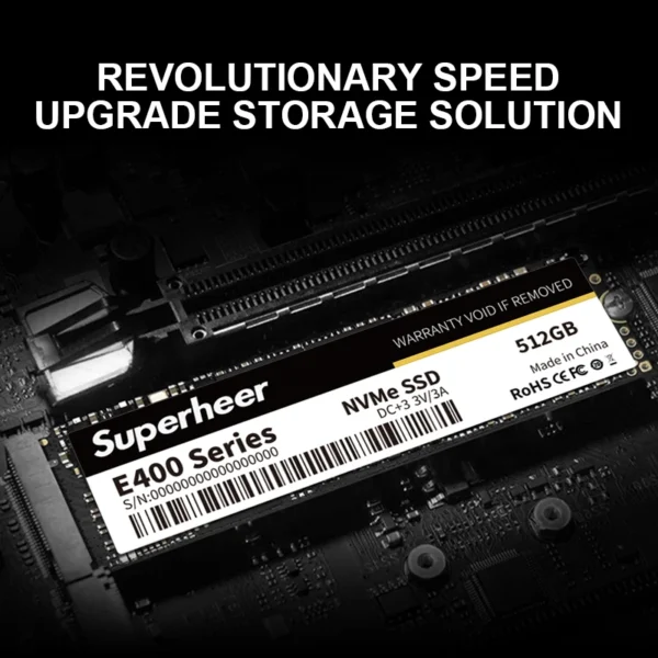 M2 SSD NVMe 256GB 128GB 512GB SUPERHEER M.2 PCIe 3.0 1TB Hard Drive 2280 Internal Solid State Disk for Laptop Desktop - Image 5