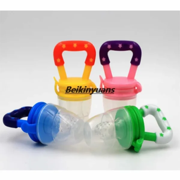 baby feeder bottle fruit and vegetable enjoyed pacifier fruit consisting silicone bit mesh bag newborn bottle nipple - Image 6