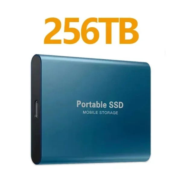 High Speed External Hard Drive Portable SSD 256TB USB3.1 Type-C Interface Hard Disk Solid State Drive Mass Storage for Laptop/PC - Image 9